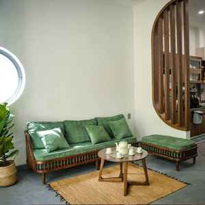 Alfombrillas antideslizantes hechas a mano de Vietnam, alfombrillas de juncia de algas marinas para decoración de interiores - Product Image 4