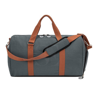 High Quality Nylon <b>Sports</b> Duffle <b>Bag</b> with Large Capacity Custom Logo Lightweight Waterproof <b>for</b> Gym Hiking Camping-Made Pakistan - Product Image 1