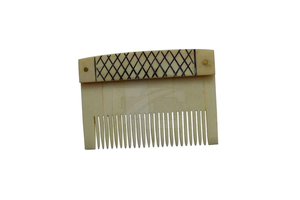 Peine de hueso para peinar el cabello, tamaño personalizado, diseño de logotipo, peines de hueso de camello de Búfalo, peine ecológico y elegante de tradebit - Product Image 2