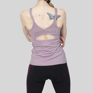 Conception personnalisée de qualité supérieure débardeur sans manches pour femmes taille personnalisée gilet léger Fitness Logo personnalisé débardeur pour femmes - Product Image 2