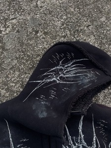 ALOCS Classic Cough Syrup Hoodie Negro Alta calidad 100% algodón Capacidad de escaneo reflectante Sudaderas con capucha escaneables - Product Image 5