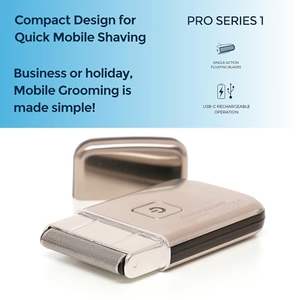 Afeitadora Eléctrica Recargable USB para Hombre, con Batería de Litio-Ion, Doble Cuchilla, en Alemán, IPX7, para Afeitar la Cara - Product Image 6