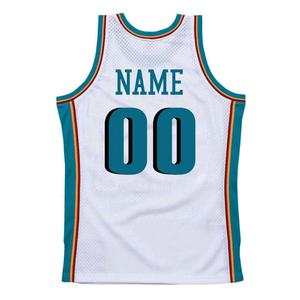 Maillot de basketball personnalisé en polyester respirant 100 %, option grandes tailles, séchage rapide, tailles personnalisables, vente en gros - Product Image 6