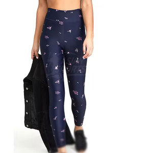Lightweight High Waist Casual Women <b>Leggings</b> <b>with</b> Knitted Fabric <b>Pocket</b> Style for Workout Travel & Daily Use - Product Image 5