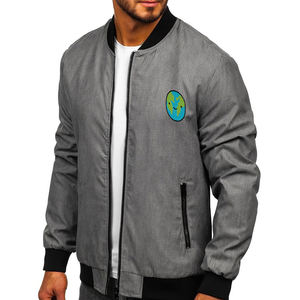 Blouson aviateur de créateur pour hommes de haute qualité avec tissu léger fabriqué avec logo personnalisé blousons aviateur pour hommes - Product Image 4