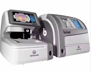 Machine optique automatique de découpe de verres sans motif de qualité supérieure avec système de perçage, rainurage et polissage pour laboratoire d'optique - Product Image 3