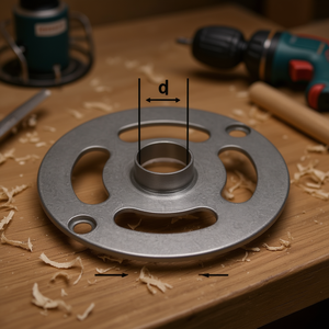 Anillo de copia para fresadora Festool KR-D 1/2 /OF 1010, compatible con modelos 900, 1000, 1010, R KF - Product Image 3