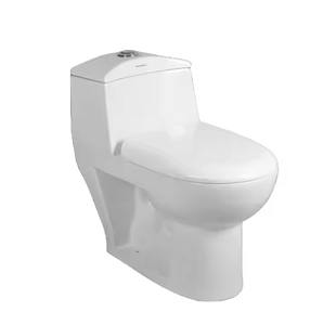 Vente en gros bon marché d'articles sanitaires modernes pour hôtel placard à eau salle de bain WC ensemble de toilettes Piège en P en céramique prix des toilettes à Dubaï - Product Image 2