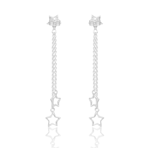 Boucles d'oreilles Anahata Chakra Charm Boucles d'oreilles en argent plaqué or 18 carats Boucles d'oreilles en argent sterling faites à la main en gros - Product Image 1