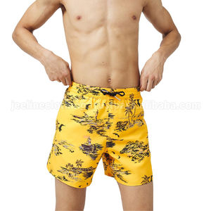 <b>Men's</b> Quick Dry 2-in-1 Beach Swim Shorts Waterproof Printed Double Layer Bathing <b>Trunks</b> Plain Dyed Short <b>Mens</b> Swimming Clothing - Product Image 6