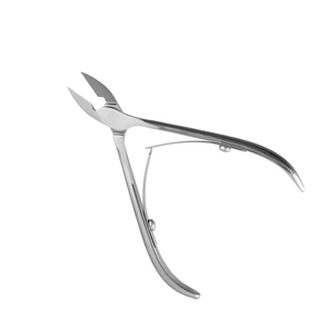 Customized Nail Cuticle Nippers Double Spring Mirror Polish Double Spring 14 mm Tip Stainless Steel Cuticle Nippers - Product Image 3
