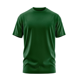 Camiseta personalizada de punto de manga corta de talla grande de algodón y poliéster de Color oscuro de alta calidad, uniforme de evento a granel con estampado de transferencia de calor - Product Image 1