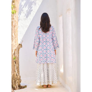 Camisa Kurta de Algodón Rani - Product Image 4