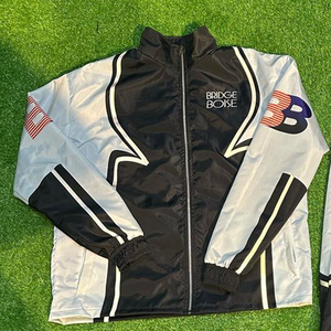 2025 unisexe manches longues Polyester personnalisé Sublimation impression Logo survêtements imperméable coupe-vent ensembles grande taille pour hommes - Product Image 4