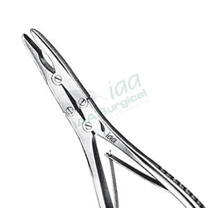 Rongeur de Doble Acción Beyer de 18 cm (7\") - Pinza Quirúrgica y Dental para Hueso - Product Image 2