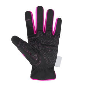 Guantes DE TRABAJO mecánicos de cuero para hombre, precio económico al por mayor, guantes de trabajo mecánicos de seguridad en el trabajo - Product Image 3
