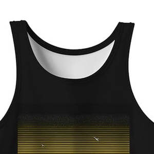 Qualité supérieure coupe ample hommes débardeur pour vêtements de sport nouveauté course Gym Stringer entraînement hommes débardeur - Product Image 4