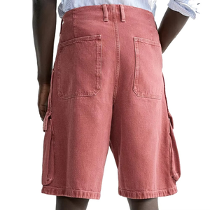 High Quality <b>Cargo</b> Denim <b>Shorts</b> <b>Men</b> Heavyweight Baggy Jeans <b>Short</b> Manufacturer Hip Hop Streetwear Summer Pockets <b>Cargo</b> <b>shorts</b> - Product Image 3