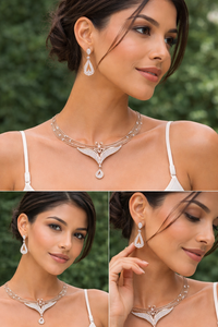 Collier en argent sterling 925, vente chaude, bijoux pour fête, collier pour femme, pendentif, mode, fait main, produit en gros - Product Image 3