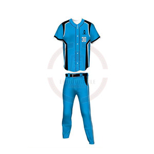 Ensemble d'uniformes de baseball et de softball pour jeunes à séchage rapide sur mesure vêtements de sport d'été respirants broderie maillots de style doux pantalons OEM - Product Image 2