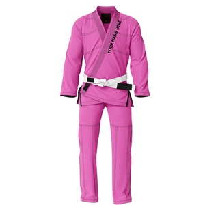 Kimono de Jiu-Jitsu Brésilien Marron pour Femme avec Logo Personnalisé OEM, Tissage Perlé Pré-rétréci, Tenue d'Arts Martiaux Coupe Classique, Ensemble BJJ Gi - Product Image 4