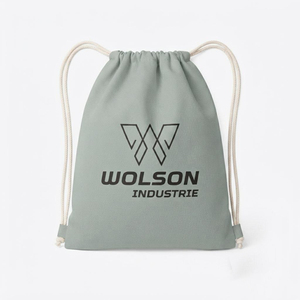 Sac de sport pour homme avec compartiment à chaussures, en PU, fermeture à cordon – Léger et imperméable pour le fitness et les voyages - Product Image 1