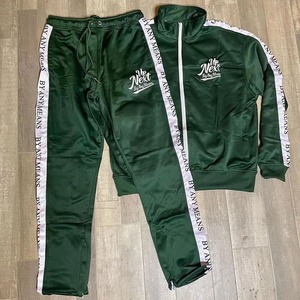 Conjunto Deportivo de Algodón Grueso para Hombre con Logotipo Personalizado, Transpirable, Informal, para Entrenamiento, Invierno, Cómodo, con Capucha y Cordón - Product Image 2