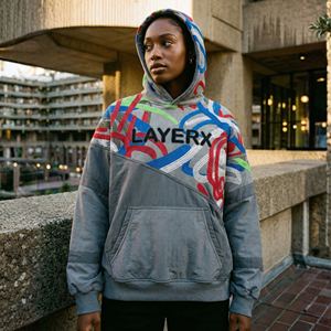 Women Heavyweight <b>Hoodie</b> <b>Velour</b> Embroidery Badge Eco-Friendly Graphic Pullover Manufacturer Wholesale Custom Streetwear - Product Image 2