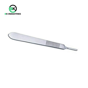 Manche de scalpel chirurgical de haute qualité pour la chirurgie vétérinaire et humaine, manche de scalpel léger en acier inoxydable - Product Image 6