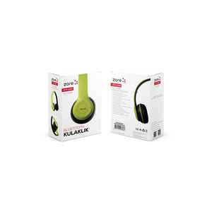 หูฟังไร้สาย Zore BTK ZR56 สีเขียว แบบครอบหูตัดเสียงรบกวน รองรับบลูทูธ 5.0 กันน้ำ ใช้งานร่วมกับ PS4 ได้ - Product Image 3