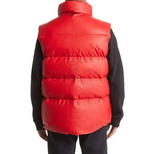 Fabricant pakistanais Veste sans manches d'hiver pour homme Logo frontal à capuche Respirant Écologique Léger Service OEM - Product Image 3