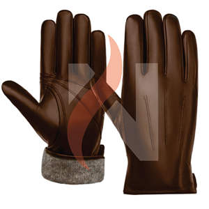 Gants d'hiver en cuir pour femmes Gants d'hiver coupe-vent et imperméables en gros Tissu de qualité supérieure Isolation chaude et livraison rapide - Product Image 5