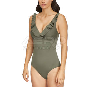 Venta al por mayor 2025 Traje de baño de mujer suave personalizado Cómodo y último diseño a precio de fábrica-1 pieza - Product Image 2