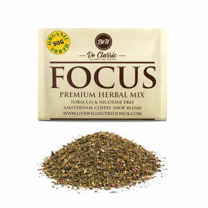 Focus Premium, Mezcla de Hojas Herbales de Grado Alimenticio, 100% Libre de Nicotina, Polvo de Polifenoles, Extracto de Agua, 50g, Extracto de Plantas, Cosmético - Product Image 2