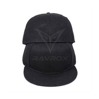 Topi Snapback Pria Terlaris, Bahan Katun 100% Bernapas, Model Flat Brim, Ukuran Dapat Disesuaikan, Aksesoris Kepala Kasual