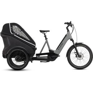 Prêt à être expédié : Vélo électrique familial authentique e Trike Hybrid 750 gris marais avec réflexes - Product Image 4