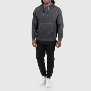 เสื้อฮู้ดดี้บุขนแกะปักลายสำหรับผู้ชาย น้ำหนัก 250/500 กรัม สกรีนโลโก้ได้ตามต้องการ สไตล์สตรีทแวร์ พิมพ์ลายแบบซับลิเมชั่นทั้งตัว ผ้าเฟรนช์เทอร์รี่ สีพื้น - Product Image 4