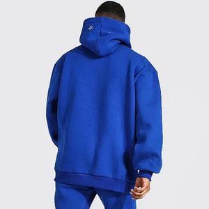 Chándales de diamantes de imitación de gran tamaño de alta calidad, diseño personalizado, Sudadera con capucha, conjuntos de chándales de estilo callejero - Product Image 5