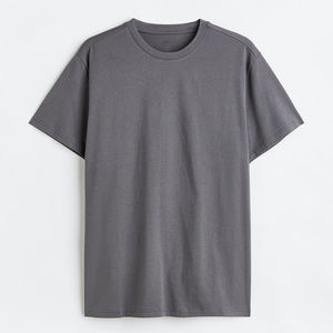 เสื้อยืดผ้าบาติกผ้าฝ้าย100% หนา250กรัมเสื้อยืดวินเทจผ้าบาติกแขนสั้นทรงหลวมสีทึบวัสดุโพลีเอสเตอร์/ ผ้าฝ้ายออกแบบได้ตามต้องการ - Product Image 6