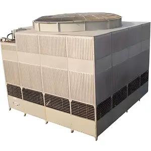 FRP Readymade Cooling Towers Industrial Cooling Tower High Efficient Square Open Water Chiller System for Building Customized