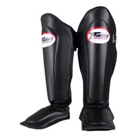 Nouveau style, protège-tibias jumeaux personnalisés, vente chaude, meilleure qualité, protège-tibias et protège-pieds d'entraînement, cuir véritable, protège-tibias de Muay Thai