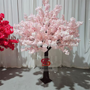 Centre de table de mariage Arbre de cerisier artificiel Arbre de cerisier <span class=keywords><strong>pleureur</strong></span> Arbre de cerisier blanc pour la décoration de table de fête de mariage - Product Image 5