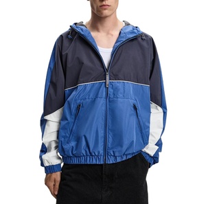 OEM Custom <b>Jacket</b> Men's <b>Waterproof</b> Windbreaker <b>Jacket</b> Outdoor Sportswear Manufacturer <b>Light</b> Weight <b>Jacket</b> - Product Image 3