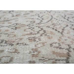 พรมขนสัตว์ลายดอกไม้สไตล์วินเทจ สีเบจและสีน้ำตาล ถักด้วยมือ สำหรับบ้าน ห้องนั่งเล่น ทางเดิน ห้องโถง หรือห้องนอน-Pae-1557 - Product Image 3