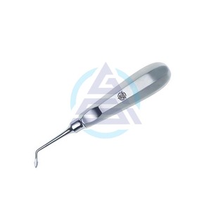 Elevador de Raíces Dentales Bernard, Tipo Bayoneta Angulada |   Instrumentos Dentales de Acero Inoxidable para Ortodoncia - Product Image 1