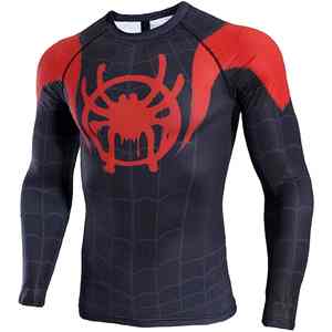 Camisas de compresión para gimnasio de manga larga personalizadas BJJ Rashguard MMA sublimado para hombre Rash Guard - Product Image 1