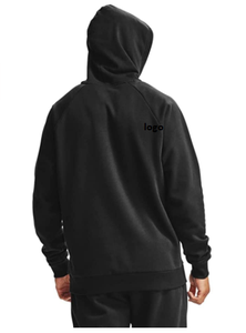 Sweat à capuche ajusté en polaire pour homme, Ultra doux, mélange de coton, brossé, réglable, provenant du Bangladesh - Product Image 2