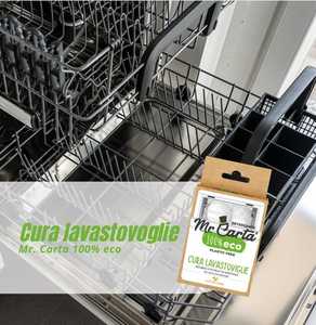 Tabletas Limpiadoras para Lavavajillas Italianas de Primera Calidad, 10 Unidades, Ecológicas, Forma Sólida, Estuche de Cartón, Detergente para Cocina - Product Image 2