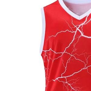 Tenue de basketball pour hommes entièrement stylée, très vendue, respirante, imprimée, anti-plis, sur mesure, anti-UV, séchage rapide - Product Image 5