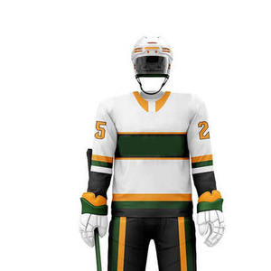 Uniforme de hockey sur glace personnalisé fabriqué en usine, ensemble en polyester de haute qualité, style tendance, prix bas - Product Image 5